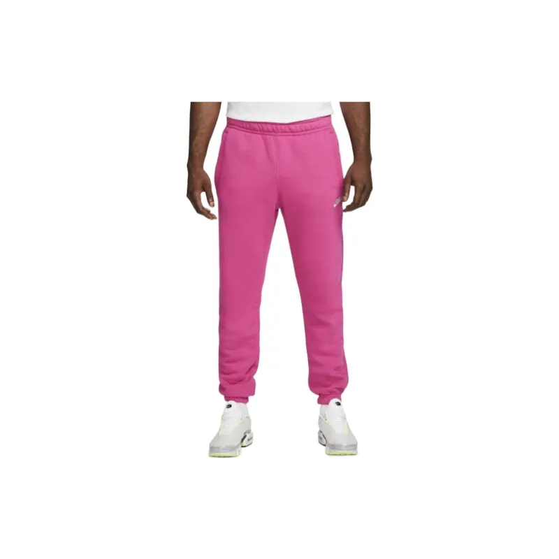 Nike Knitted Sweatpants Men Pink-2