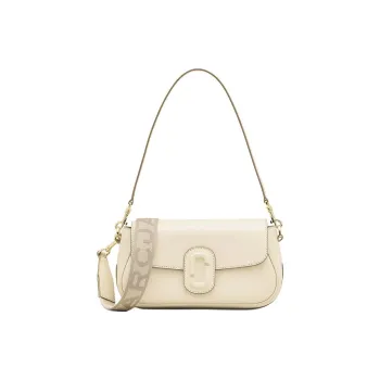 MARC JACOBS Smooth Leather Portable Crossbody Bag Shoulder Bag Women's White
