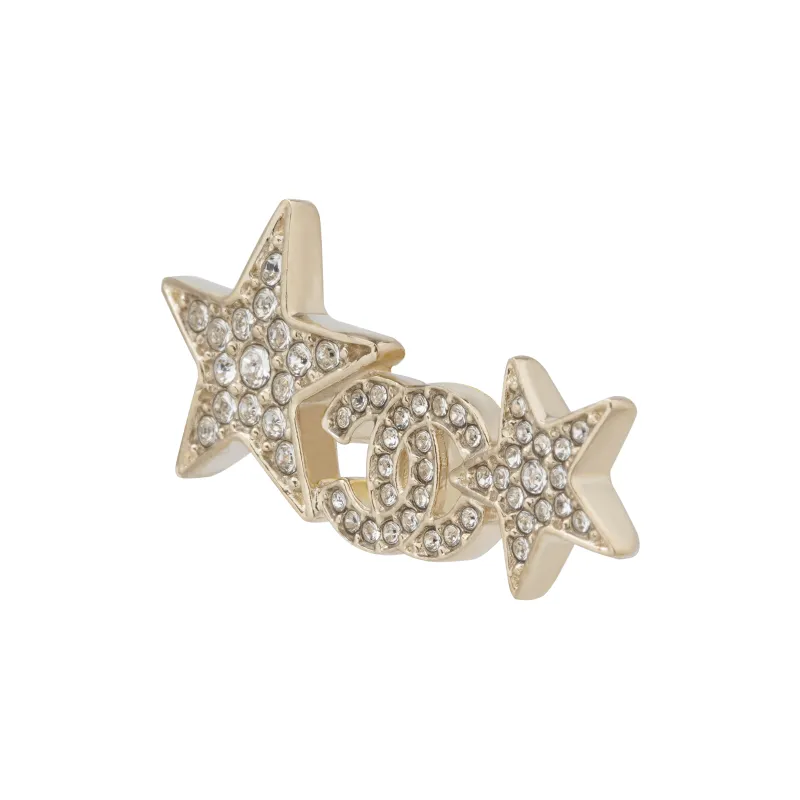 CHANEL Stud Earrings Women's-2
