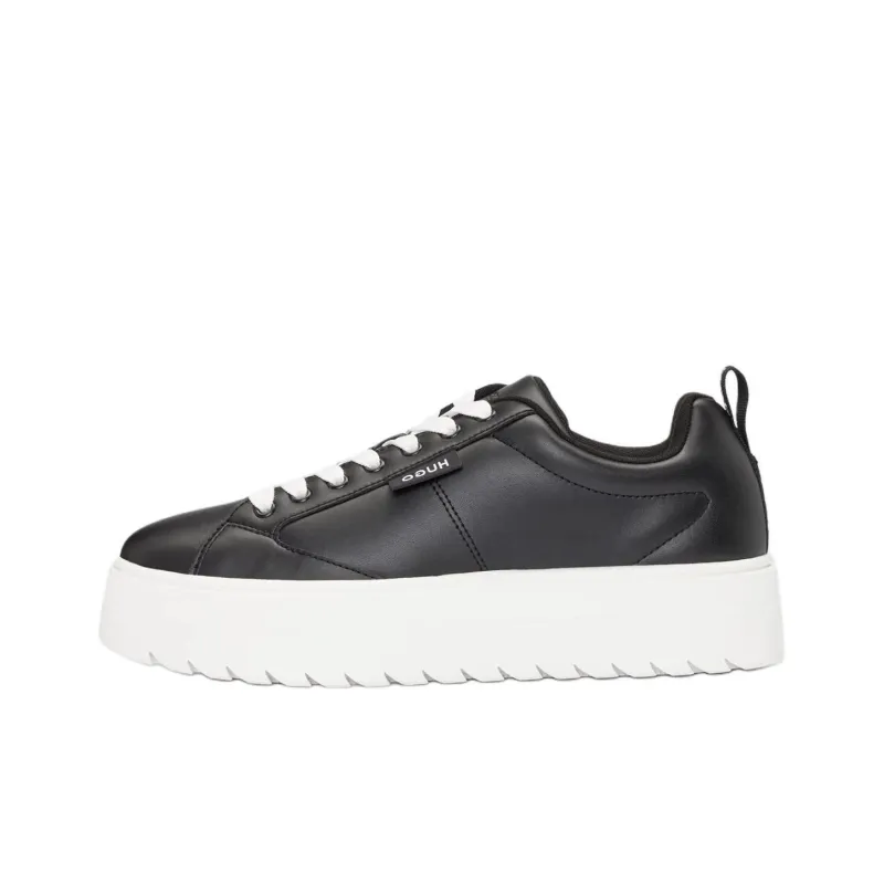 HUGO BOSS Low-Top Skateboard Shoes Women's Black-0
