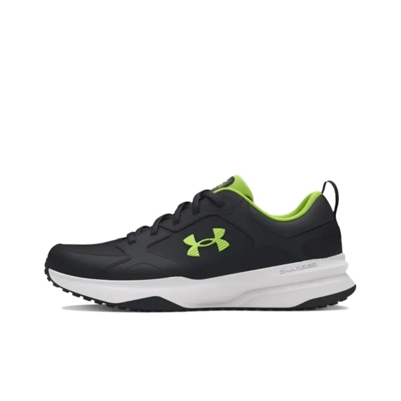 Under Armour Charged Edge Anti Slip Wear Resistant Low Top Training Shoes Men's Black-0