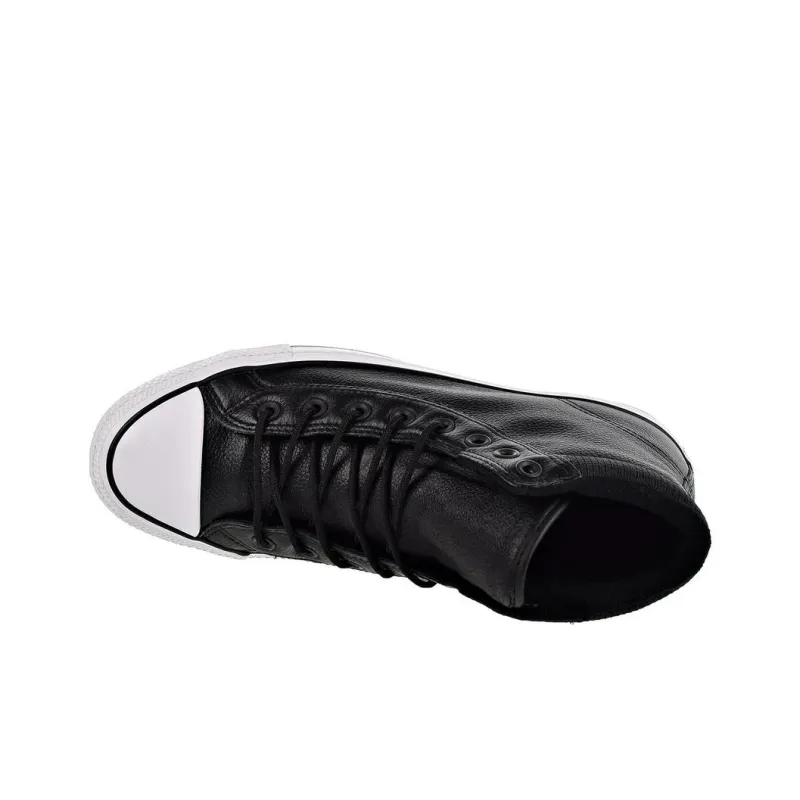 Converse Chuck Taylor All Star Anti Slip And Wear Resistant Lightweight Mid Top Canvas Shoes Women's Black-2