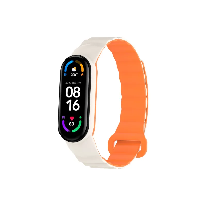 Yu Qing Compatibility Xiaomi Smart Band 9/8/7 All NFC Version Silicone Strap Watch Bands 195mm Unisex-10