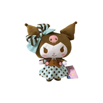 FURYU x Sanrio Kuromi Mint Green Polka Dot Skirt Mint Green Dolls Plush Doll 37cm Height