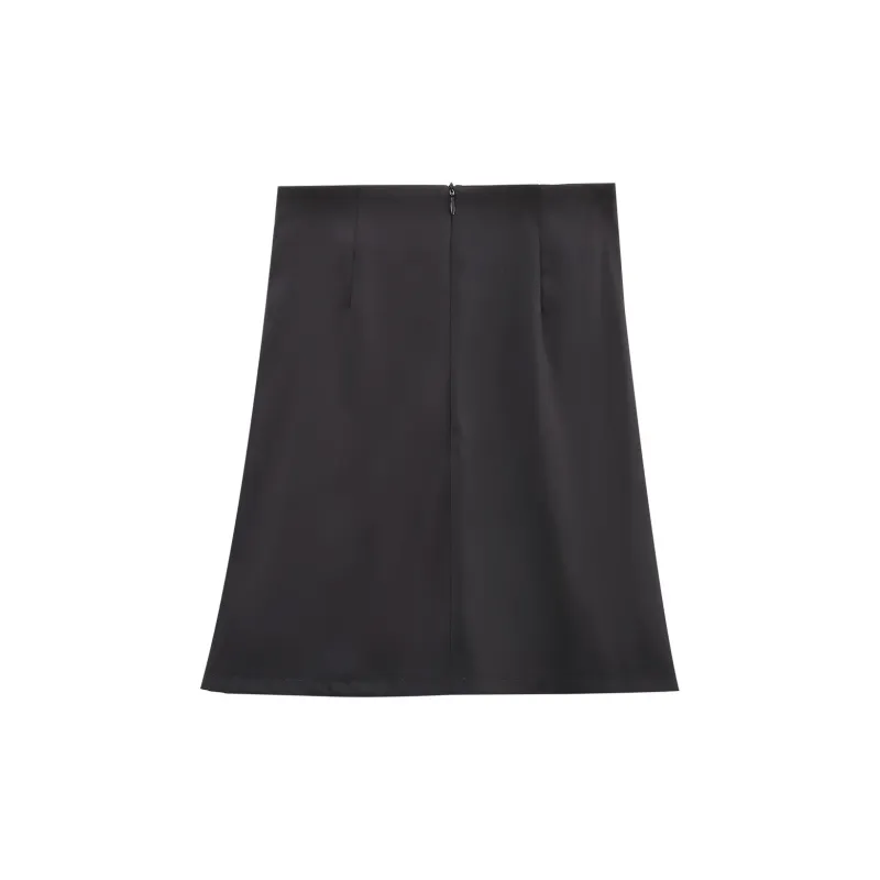 A Paradise For Awakening Casual Short Skirts Women's Black-1