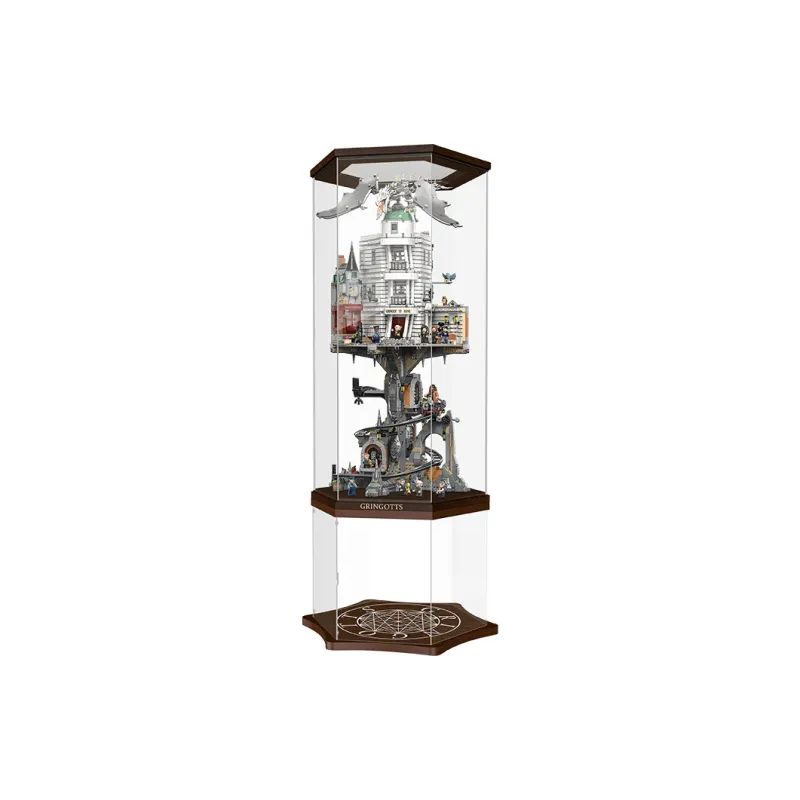LIGHT YOUR BRICKS Joy Hundred Compatibility Building Block 76417 Harry Potter Gringotts Storage Box Model Accessories-21