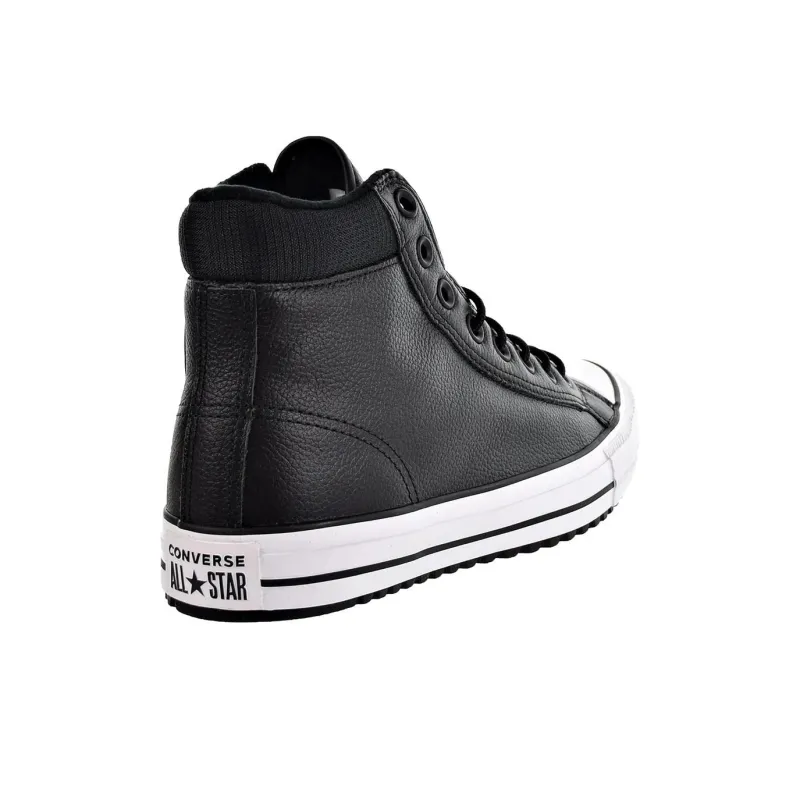 Converse Chuck Taylor All Star Anti Slip And Wear Resistant Lightweight Mid Top Canvas Shoes Women's Black-3