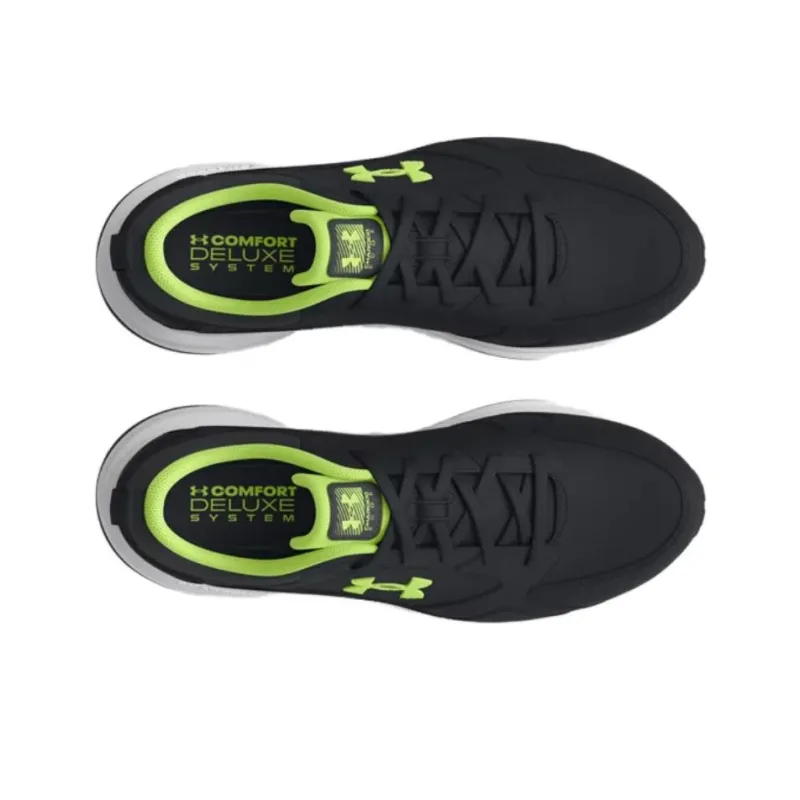 Under Armour Charged Edge Anti Slip Wear Resistant Low Top Training Shoes Men's Black-3