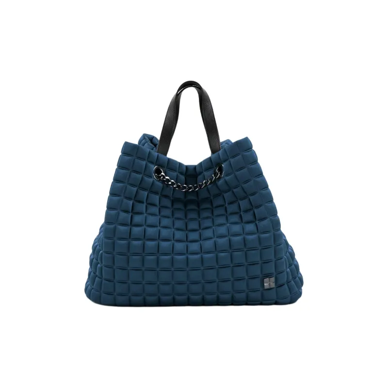 BPRIME 3D Cube Fabric One Shoulder Handbags Regular Women's Prelude Color-1