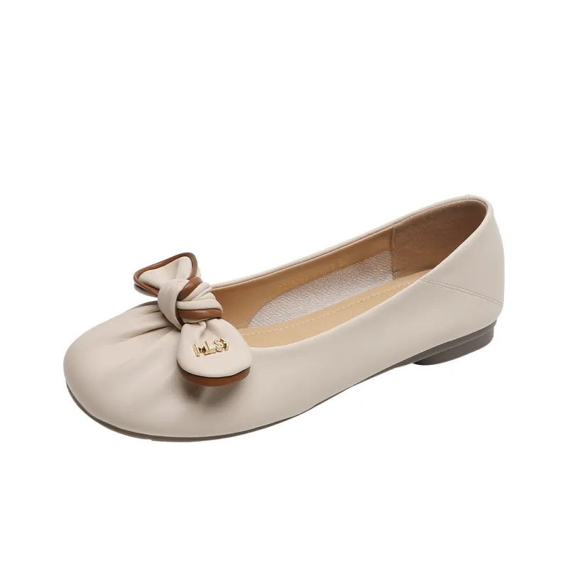 Mulinsen Mom Shoes Casual Single Shoes Approx. 1.5cm Women's-6