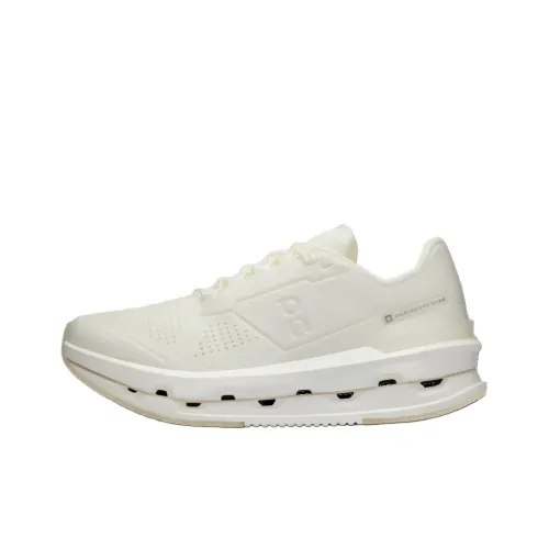 On Running Shoes Women's Low-Top Off White