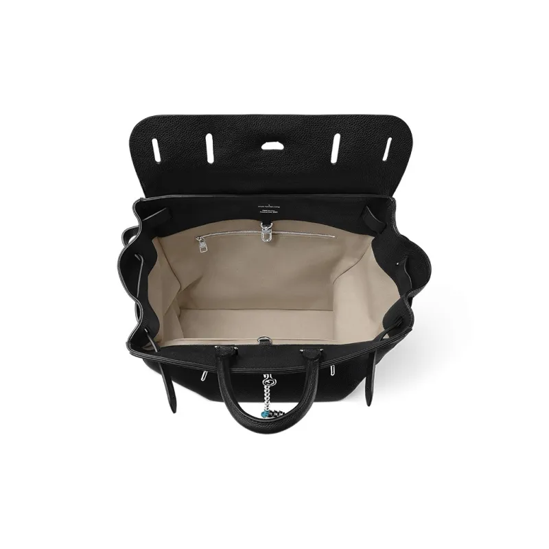 LOUIS VUITTON Steamer 40 Black-4