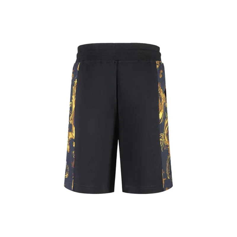 VERSACE JEANS COUTURE Watercolour Couture Printed Drawstring Track Shorts-1