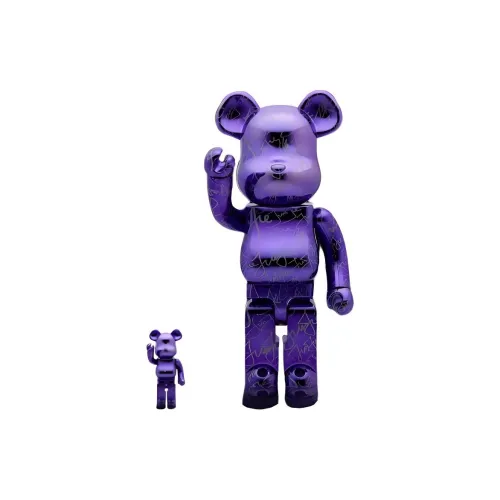 BE@RBRICK x Medicom Toy 400%100% LIN JUNJIE 20th Anniversary Collaboration Limited Edition Trendy Figures 7/28cm
