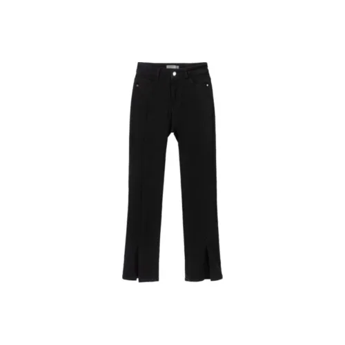 EICHITOO Jeans Women's Black 12