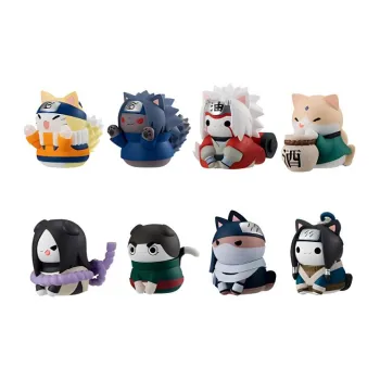 MegaHouse Sasuke Uchiha Naruto The Ninja Cat! Naruto Scale Figures 3cm