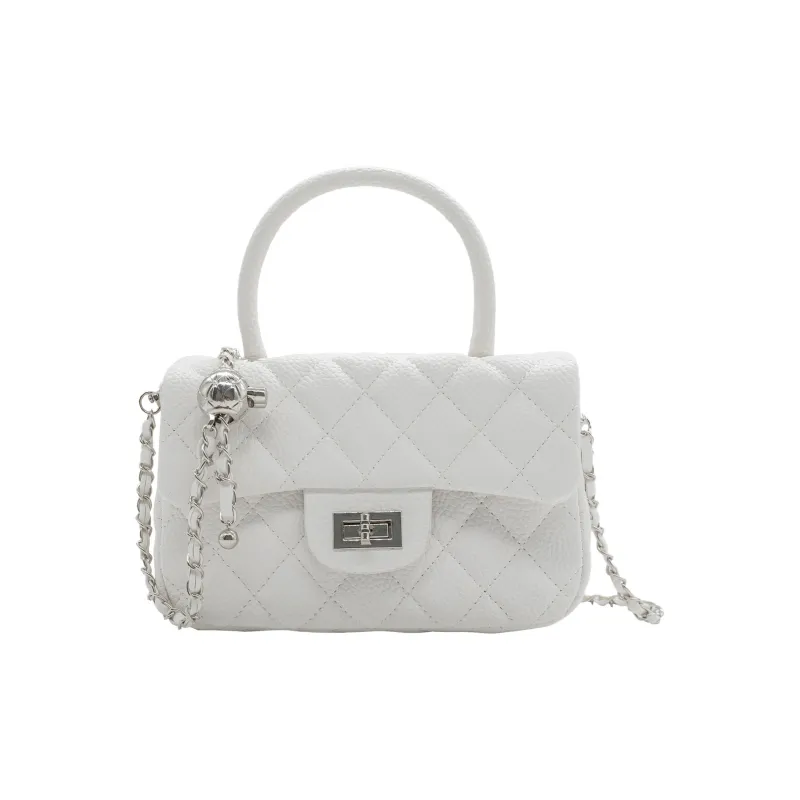 UNITE STAR PU Small Square Bag, Crossbody, One Shoulder Handbag Regular Women's Blue/Pink/Black/White-6