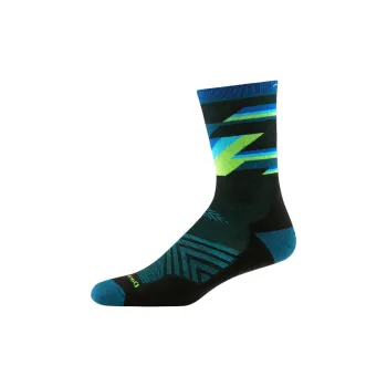 DARN TOUGH Bolt Micro Crew Mid-Calf Socks Men's 1 Pack Black