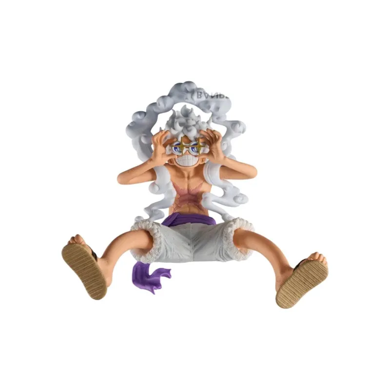 BANPRESTO One Piece Bandai Glass Factory KOA Artistic King Luffy Nika Shape 2 Bonus Gifts-0