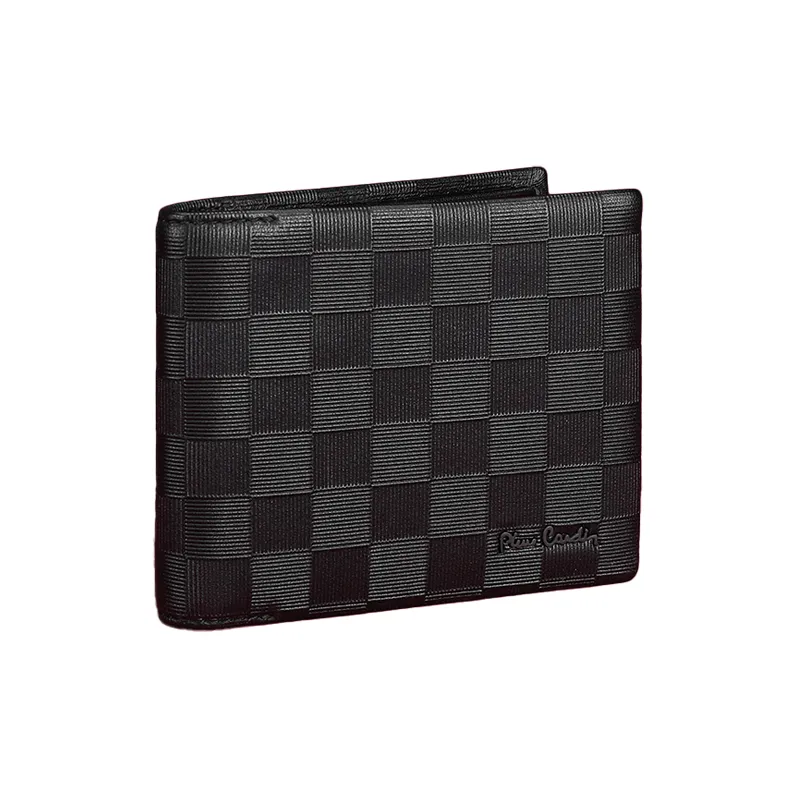 PIERRE CARDIN Top Grain Cow Leather Men's Elegance Coin Purse Regular Men's Black-13