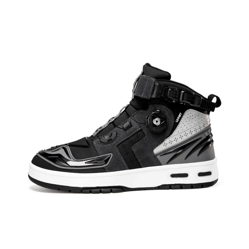 LOKWT Cushioning Anti-Slip Wear-Resistant Water-Resistant Impact-Resistant Mid-Top Cycling Shoes Unisex-3