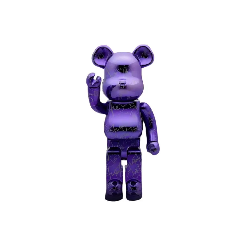 BE@RBRICK x Medicom Toy 400%100% LIN JUNJIE 20th Anniversary Collaboration Limited Edition Trendy Figures 7/28cm-1