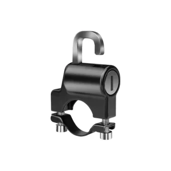 Haolebao Helmet Lock Motorcycle Electric Vehicle Battery Pedal Bike Mountain Bike Helmet Anti Theft Lock Hook