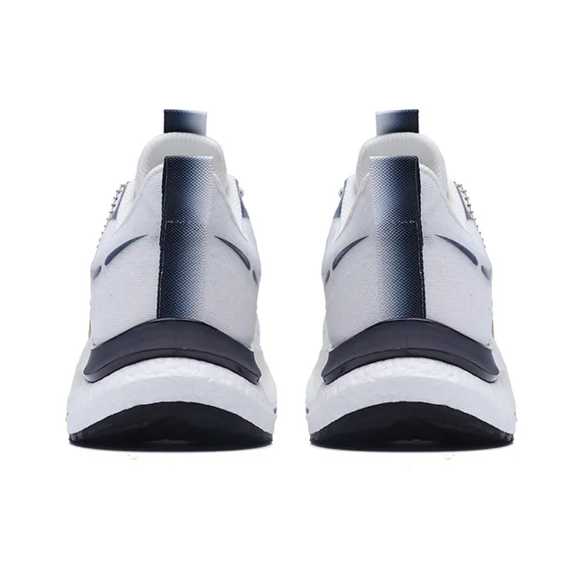 Kinglake Low Top Running Shoes Unisex White Dark Blue-1