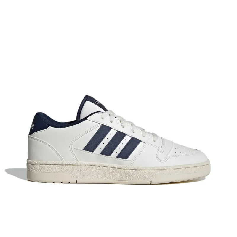 Adidas BREAK START Low Top Skateboard Shoes Men's White Blue-1
