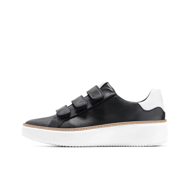 COLE HAAN Slip Resistant Low Top Skateboard Shoes Women's Black-0