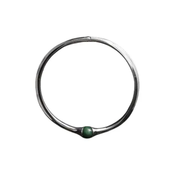 Sophie Buhai Sterling Silver Jade Beads Necklaces Unisex Silver