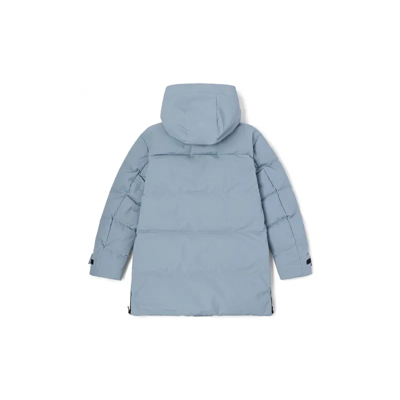 Mizuno Down Jacket Men's Light Gray Blue-1