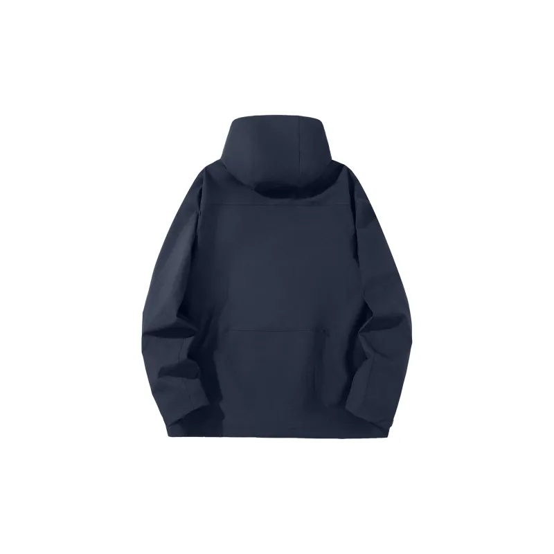 Jeep Windbreaker Jacket Trench Coat Unisex-23
