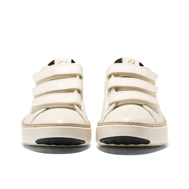COLE HAAN Lightweight Low Top Skateboard Shoes Women's Beige-4