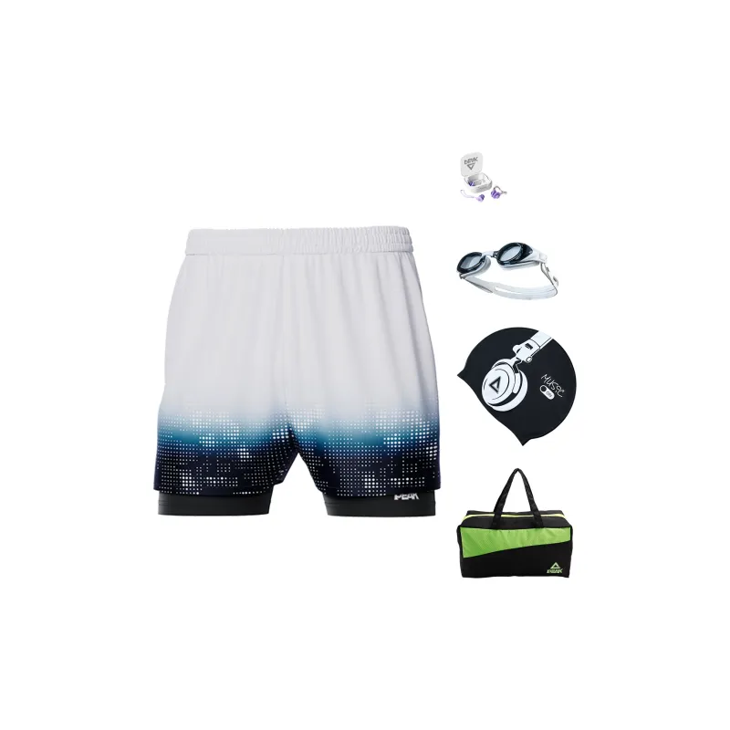 PEAK Swimming Sets Polyester Elastane Beach Unisex-7