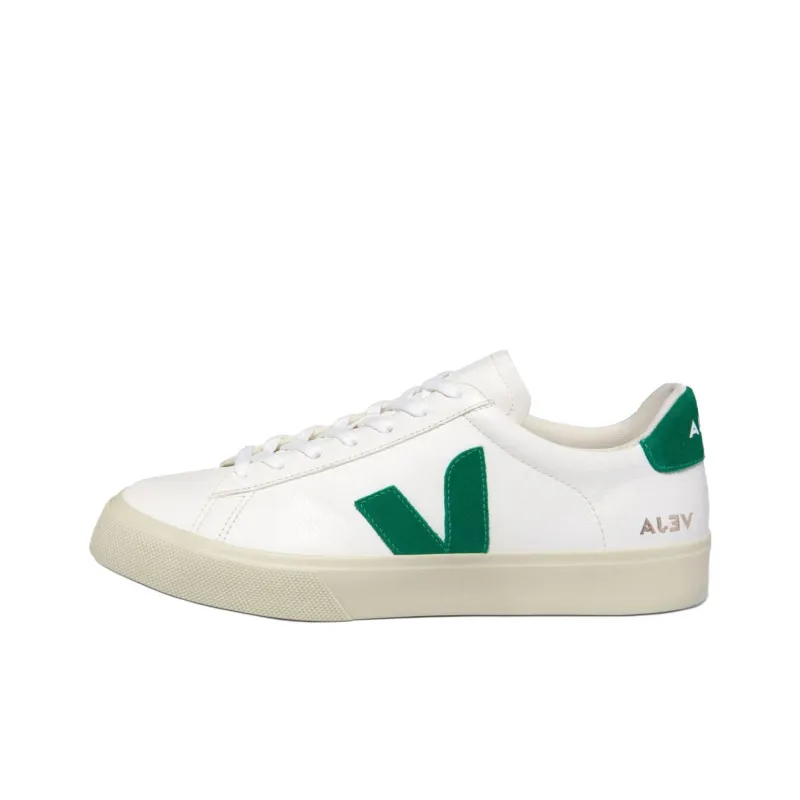 VEJA Campo Low Top Skateboard Shoes Unisex White-0