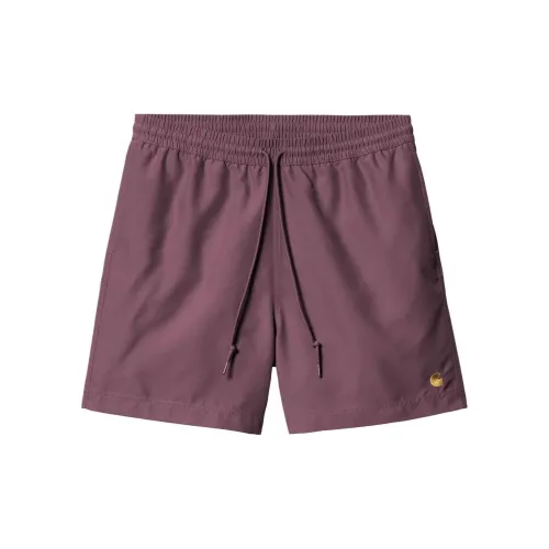 Carhartt WIP FW24 Swimming Shorts Men Dark Purple Red