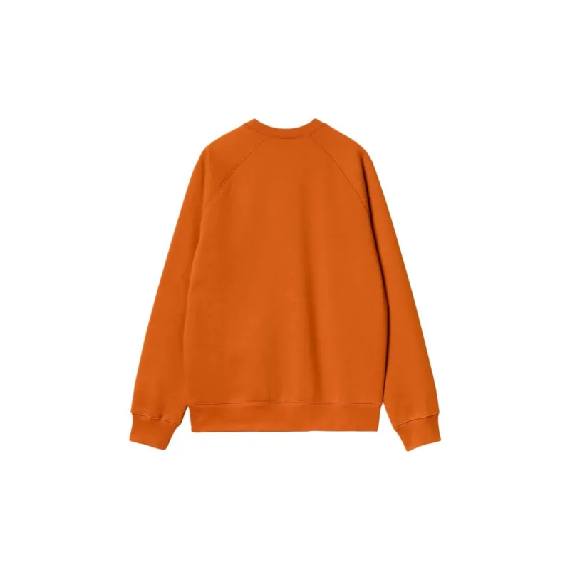 Carhartt WIP FW24 Sweatshirts Men Ginger Yellow-1