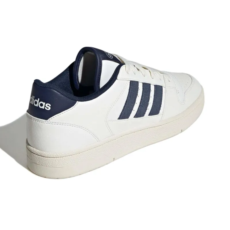 Adidas BREAK START Low Top Skateboard Shoes Men's White Blue-2