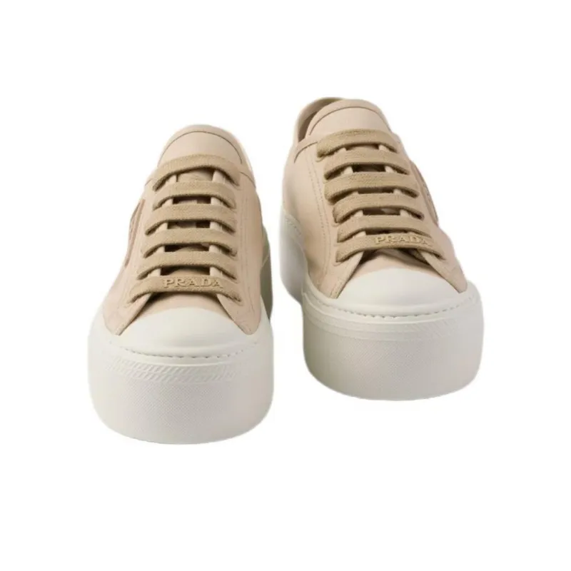 PRADA Low Top Casual Shoes Women's Umber-4