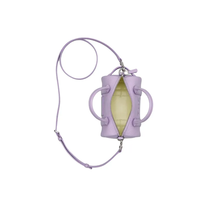 MARC JACOBS Full Grain Leather Shoulder Bag, Crossbody Bag, Handbag Mini Women's Purple-3