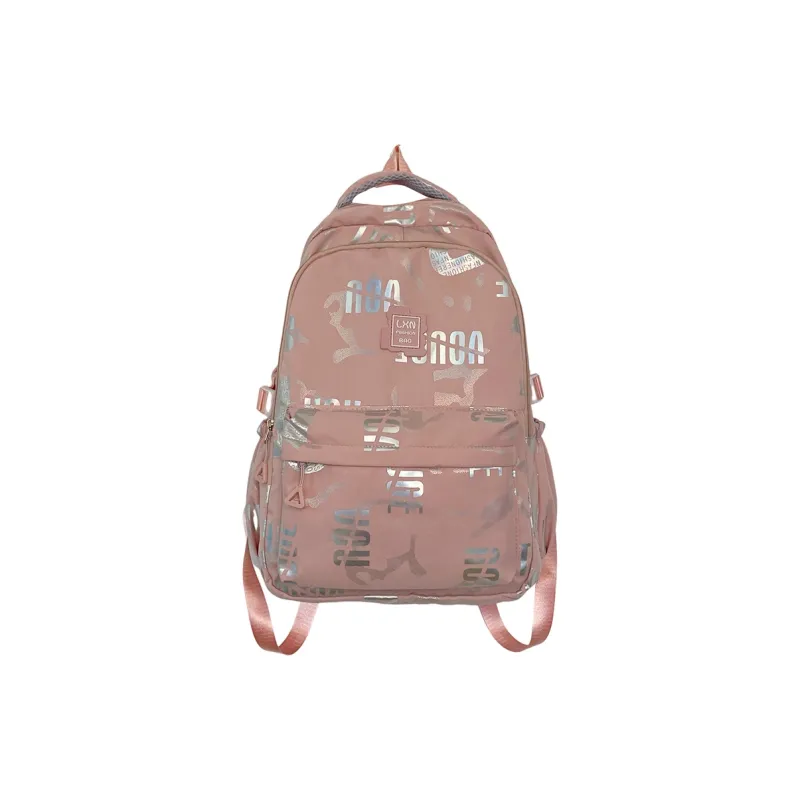 KAKAXI Nylon Backpack Women's Black/Pink/Purple/Blue/Beige-3