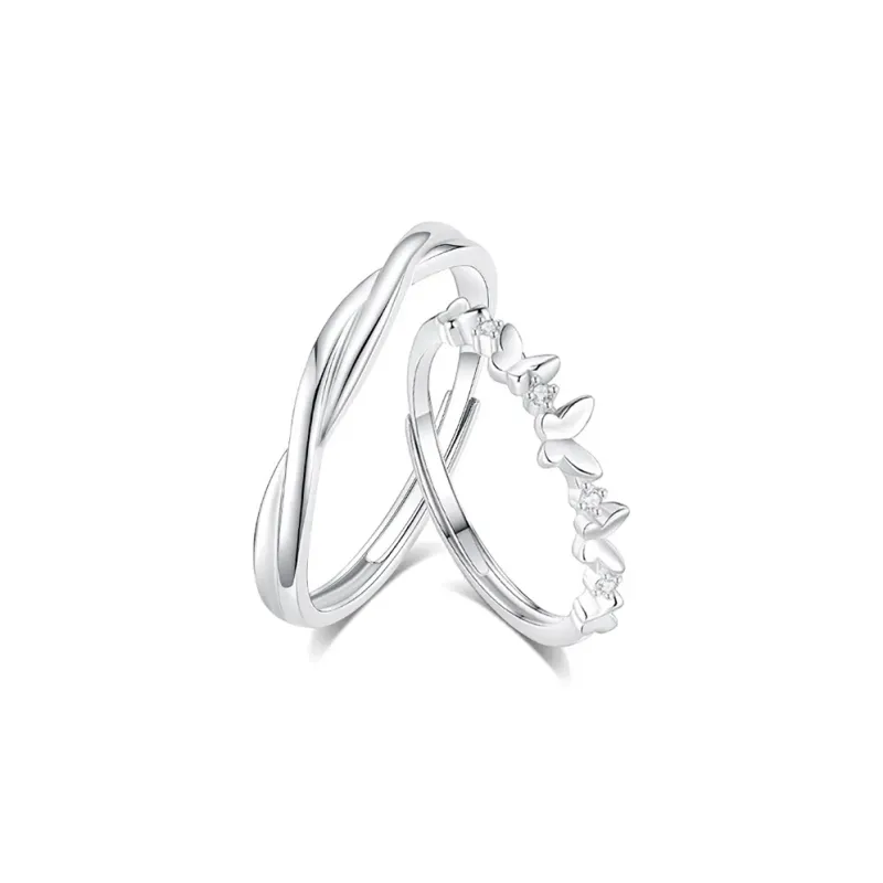 JUICY GRAPE Zircon Rings Unisex-3