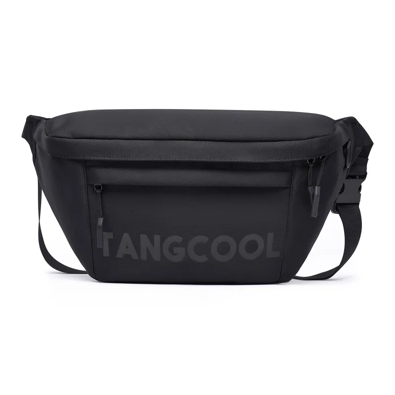 TANGCOOL Oxford Shoulder Bag Crossbody Bag Sling Bags Regular Unisex Black/White/Khaki-0