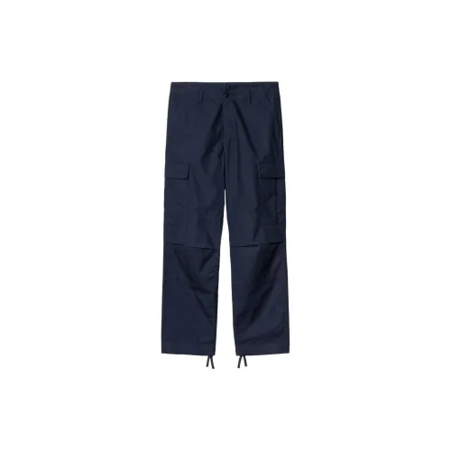 Carhartt WIP FW24 Cargo Pants Men Navy