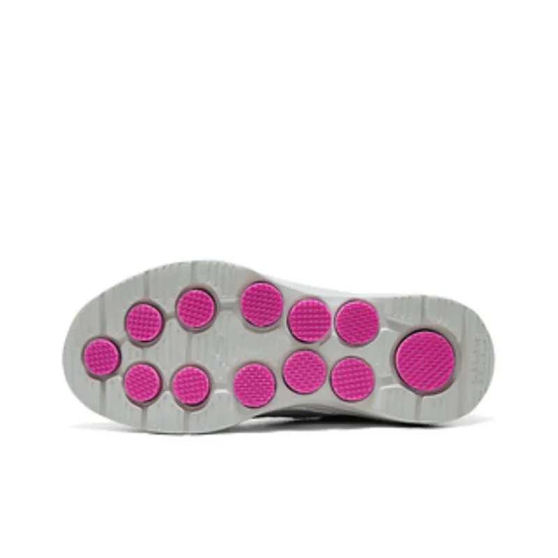 Skechers WOMEN'S GO WALK Anti Slip Wear Resistant Low Top Casual Shoes Women's Gray Pink-4