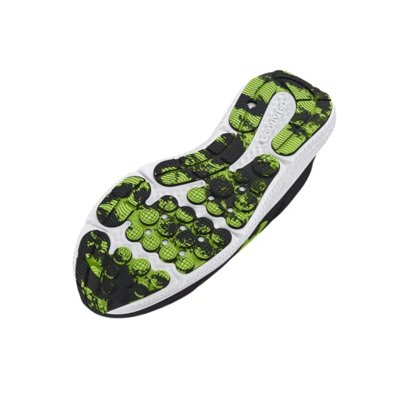 Under Armour Charged Assert 10 Slip Resistant, Breathable, Lightweight Low Top Casual Running Shoes Men's Black Green-4
