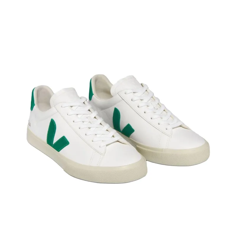 VEJA Campo Low Top Skateboard Shoes Unisex White-2