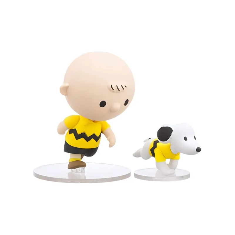 Medicom Toy Udf Peanuts Series 11 Charlie Brown And Snoopy Figure-0