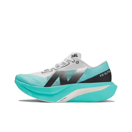 New Balance NB FuelCell SC Elite V4 Running Shoes Men Low-Top Blue/Green